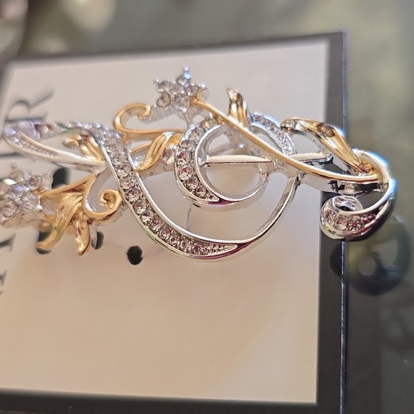 NAPIER BRAND WOMEN'S FASHION MUSIC NOTE BROOCH/PIN - Picture 5 of 13